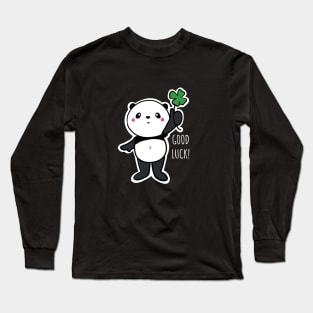 Lucky Panda Long Sleeve T-Shirt